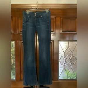 Hudson Jeans Dark Blue Flare & Wide Leg